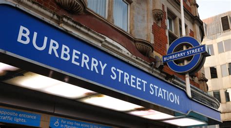 burberry underground station|burberry street to london.